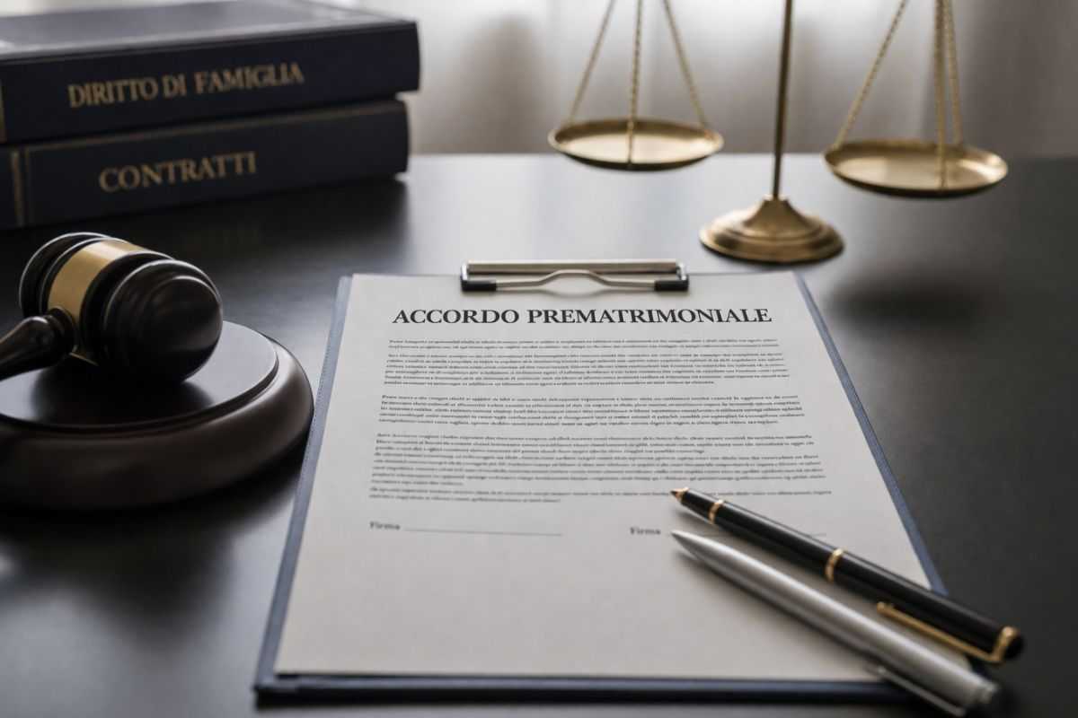 Accordo prematrimoniale cosa è