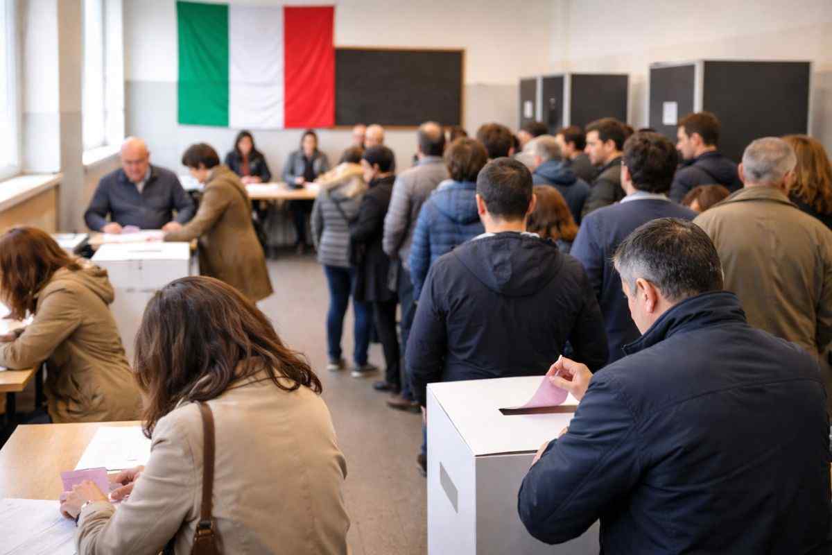 Referendum affluenza urne