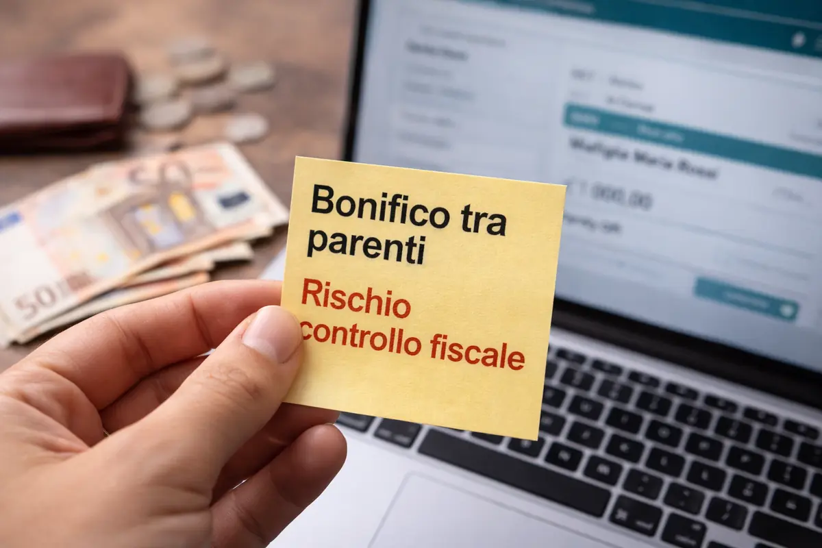 Bonifico tra parenti