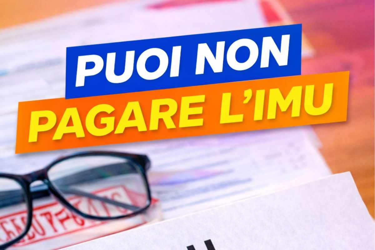 Quando puoi non pagare l'imu