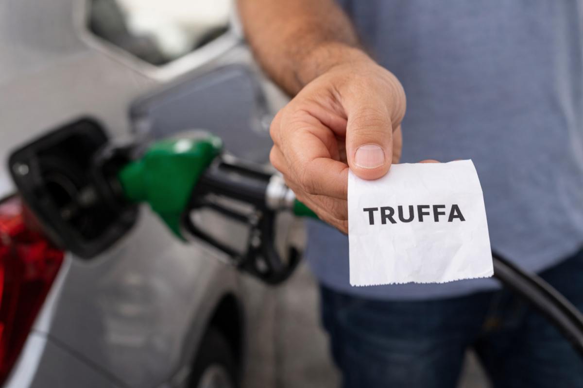truffa benzina rivelazione