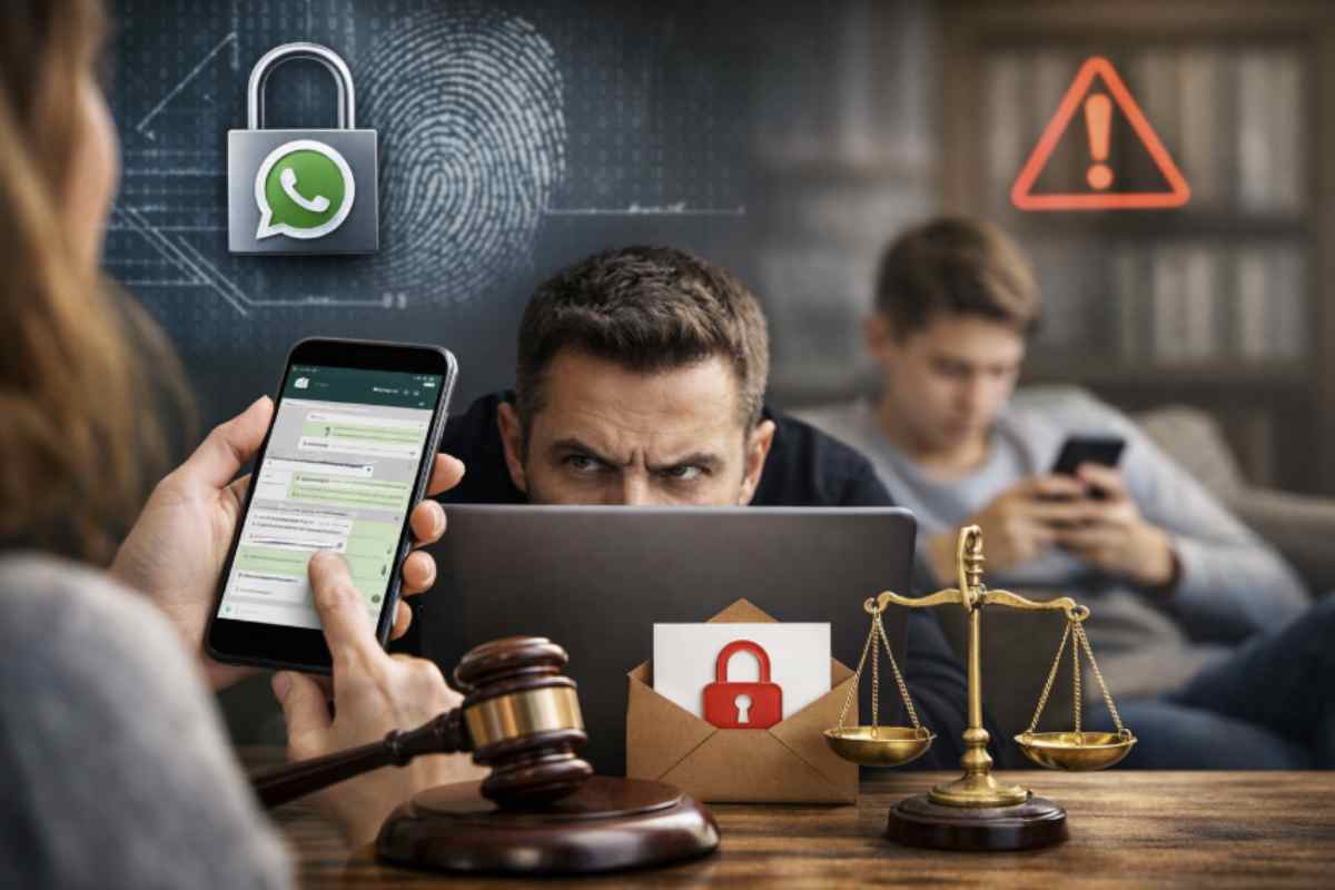 La domanda che molti si pongono è: leggere i messaggi del partner o dei figli su WhatsApp è legale? E quali sono i diritti,