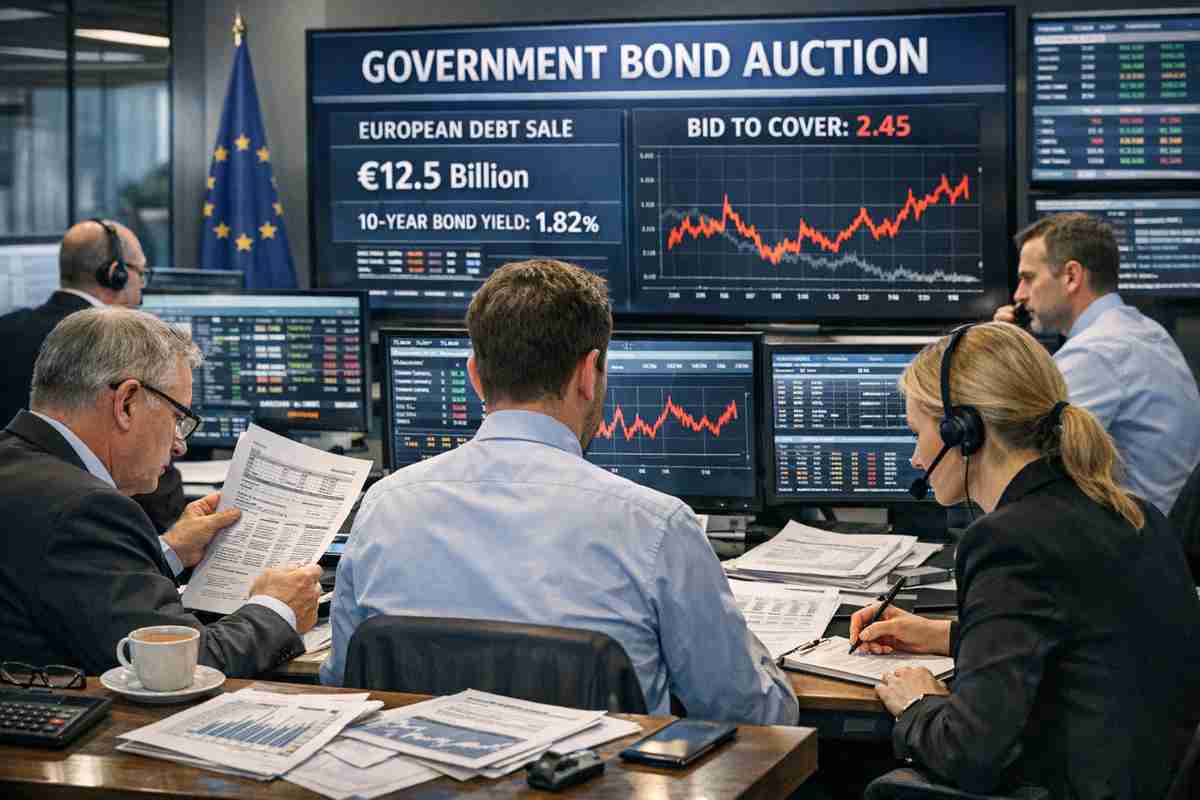 Perché le aste di fine mese contano per il Tesoro: fabbisogno, domanda di mercato e scelte del Mef